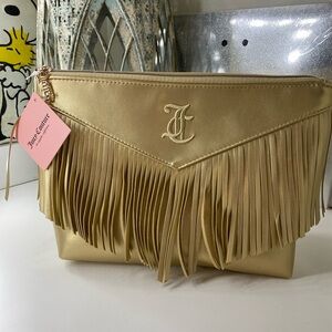 Juicy Couture Gold Fringe Bag